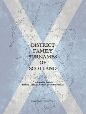 cover image of District Family Surnames of Scotland